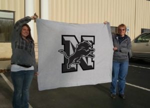 Company Logo Large Stadium Blanket